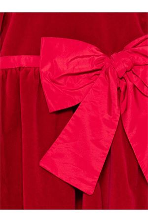 abito in velluto rosso LA STUPENDERIA KIDS | 1CCAB28V85.
